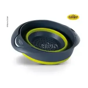 Camp4 Silikonbolle Og Sil Grå/grønn Sammenleggbar