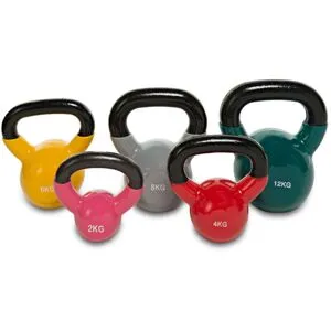 fdfitnessdigital Kettlebell em vinil fitnessdigital - 12kg (MK012)