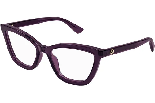 Gucci GG1686O 011, Fialové, Materiál 0, Dámské dioptrické brýle