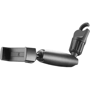 Cellular Line Porte-téléphone Pour Voiture Spin Miroir Noir (handymirrork) Support