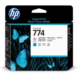 Déstockage Tête Magenta Clair & Cyan Clair HP 774 P2V98A