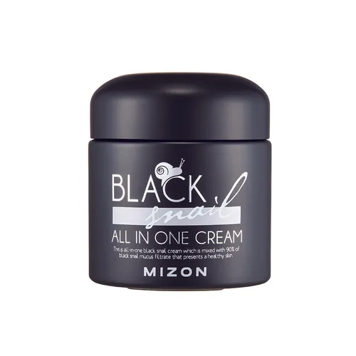 Mizon Crema de piele cu filtrat de secreție de melc negru african 90% (Black Snail All In One Cream) 75 ml