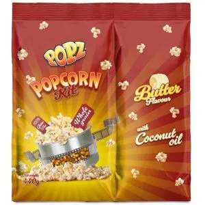 Popz Popcornkit 12 oz (440 gram) 25-pack Röd