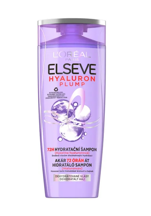 Loréal Paris Elseve Hyaluron Plump 72H hydratační šampon 250 ml