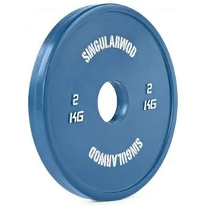 Singular WOD Disco olímpico Fracionais Training  Cor - 2kg (SW_MAF0308A050803N)