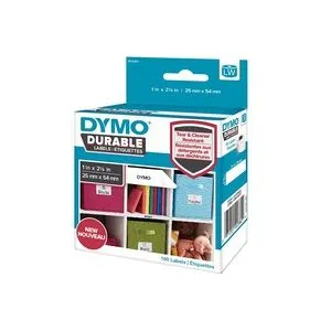 Dymo LabelWriter ORIGINAL Hochleistungsetiketten 25x54mm, 1 Rolle mit 160 Etiketten