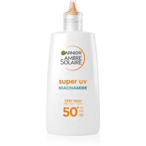 Garnier Ambre Solaire Super UV Niacinamide lehký ochranný fluid proti nedokonalostem pleti SPF 50+ 40 ml