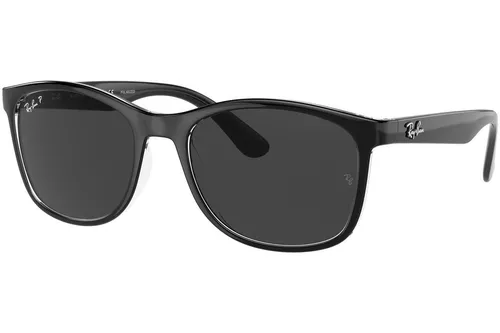 Ray-Ban RB4374 603948 Polarized ONE SIZE (56) Fekete Unisex Napszemüvegek