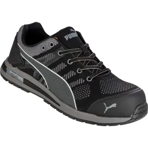 PUMA SAFETY SHOES Baskets de sécurité S1P ESD HRO SRC Elevate Knit Black Puma noires Noir 44