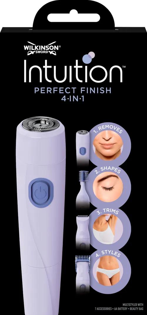 Wilkinson Sword Aparat de ras pentru femei Wilkinson Intuition Perfect Finish 4v1