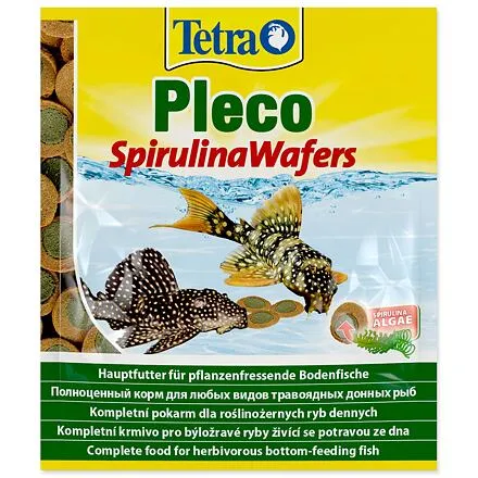 TETRA Pleco SpirulinaWafers vrecko 15 g
