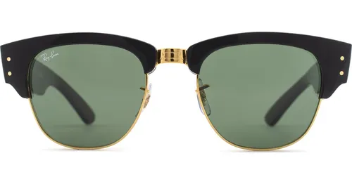 Ray-Ban Mega Clubmaster RB0316S 901/31 - čtvercové sluneční brýle, unisex, černé