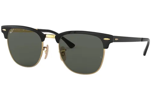Ray-Ban Clubmaster Metal RB3716 187/58 Polarized ONE SIZE (51) Fekete Unisex Napszemüvegek