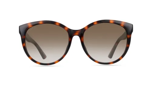 Gucci GG0636SK Dámy-Sluneční brýle Celoobrubové Cateye Plast-rámy, havanna