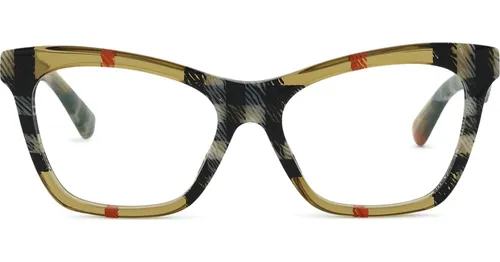 Burberry 0BE2416 4146 52 - dioptrické brýle, cat eye, dámské, hnědé