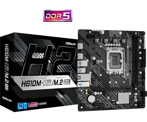 ASRock H610M-H2/M.2 D5 1700 mATX DDR5