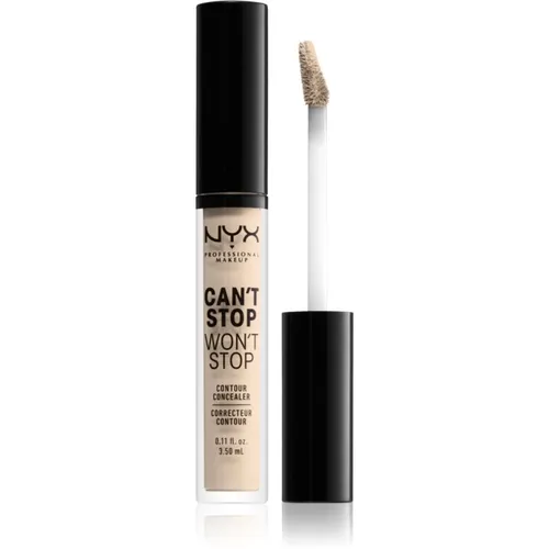 NYX Professional Makeup Can't Stop Won't Stop correttore liquido colore 1.5 Fair 3,5 ml