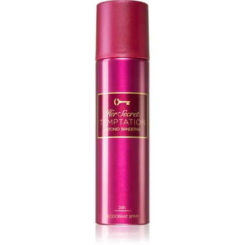 Banderas Her Secret Temptation deodorante spray da donna 150 ml