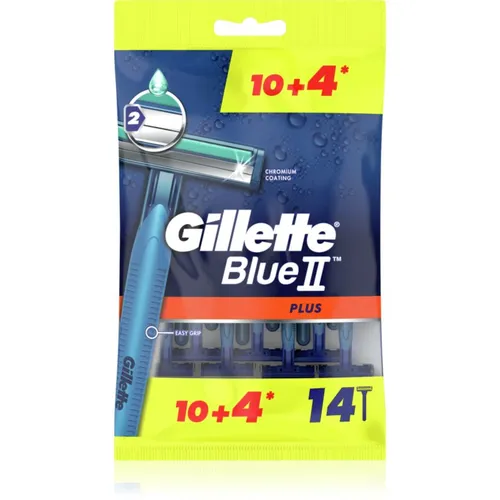 Gillette Blue II Plus rasoi monouso per uomo 14 pz