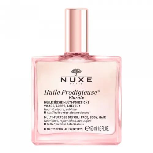 Nuxe Huile Podigieuse® Floral Multifunkční suchý olej s vůní květin multifunkční suchý olej na pleť, tělo a vlasy 50 ml