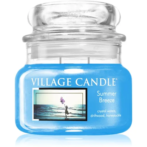 Village Candle Summer Breeze candela profumata (Glass Lid) 262 g