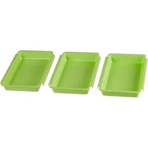 TRI Panierschalen-Set, 3-teilig, grün
