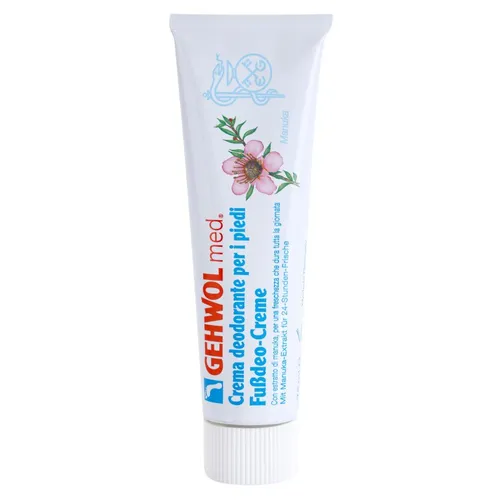 Gehwol Med crema deodorante intensa lunga durata per le gambe 75 ml