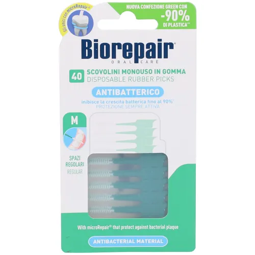 Biorepair® Scovolini Antibatterici In Gomma Regular 1 pz Spazzolino da denti