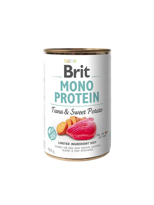 Brit Mono Protein Tuna & Sweet Potato 24 x 400 g