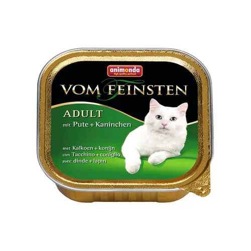Animonda Cat Vom Feinsten Adult, krůta a králík 6 x 100 g (83442)