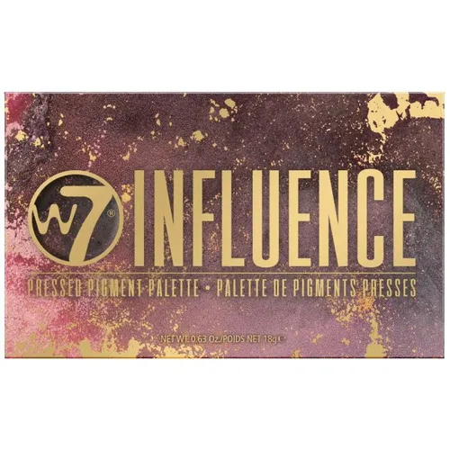 W7 Influence Paleta de pigmentos prensados
