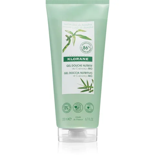 Klorane Cupuaçu Bio Sève de Bambo gel doccia nutriente 200 ml