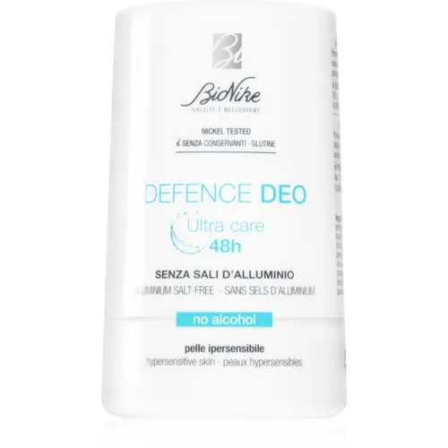 BioNike Defence Deo deodorante roll-on senza sali di alluminio per pelli sensibili 48h 50 ml