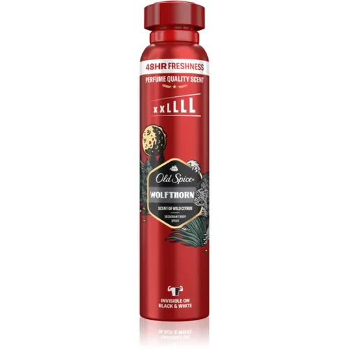 Old Spice Wolfthorn deodorante spray per uomo 250 ml