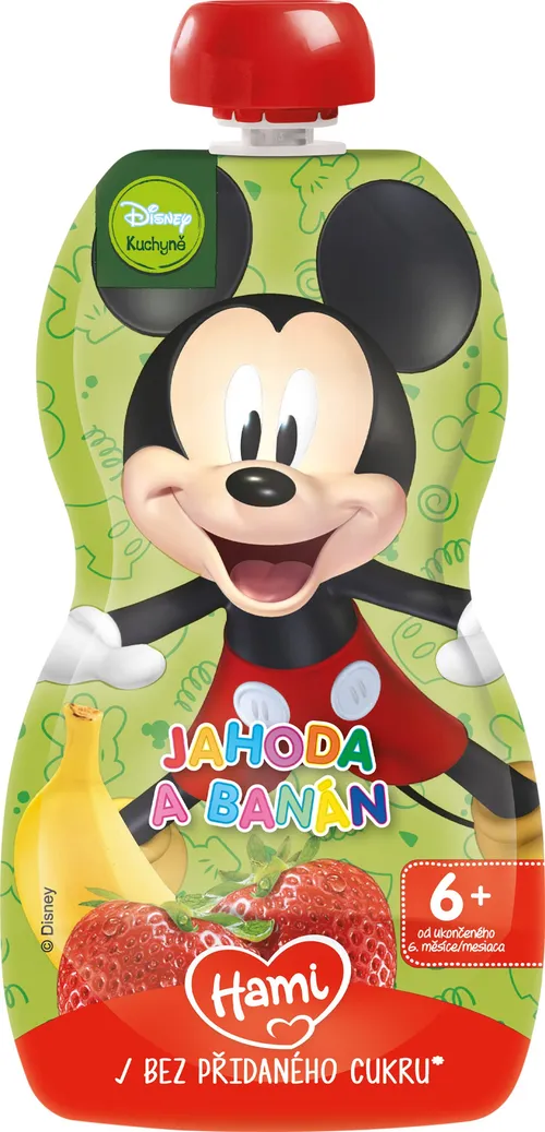 HAMI Disney Mickey kapsička Banán a jahoda