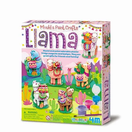 4M Výroba a maľovanie - lama