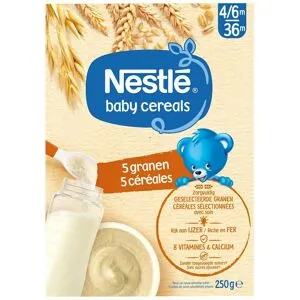 Nestle Baby Cereals 5 Céréales Bébé 6+ Mois 250g