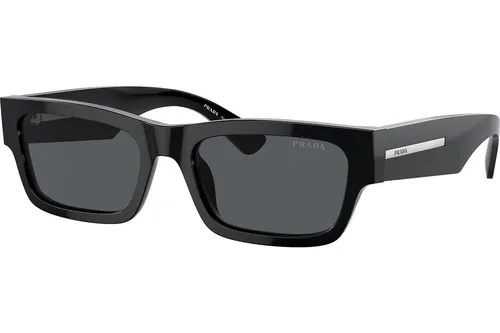 Prada PRA03S 16K07T, Černé, Materiál 0, Pánské sluneční brýle