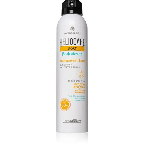 Heliocare 360° Pediatrics Transparent Spray spray protettivo per bambini SPF 50+ 200 ml