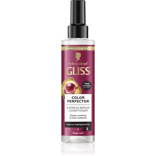 Schwarzkopf Gliss Color Perfector balsamo rigenerante per capelli tinti e con mèches 200 ml