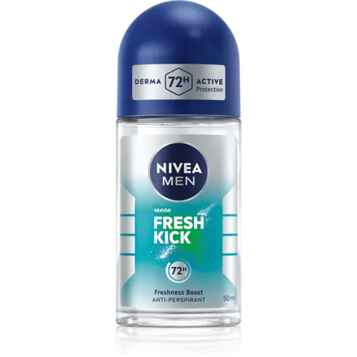 NIVEA MEN Fresh Kick antitraspirante roll-on per uomo 50 ml