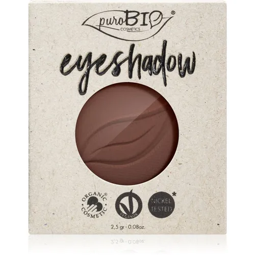 puroBIO Cosmetics Compact Eyeshadows ombretti ricarica colore 03 Brown 2,5 g