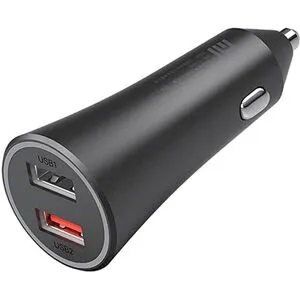 Xiaomi Mi 37w Dual-Port Car Charger - Svart Billaddare