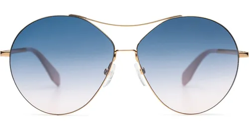 Adidas Originals OR0001/S 33W 59 - redondas gafas de sol, mujer, dorado