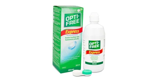 Opti-Free Express 355 ml με θήκη - υγρά φακών επαφής