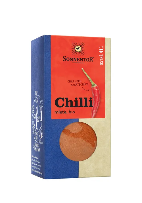 Sonnentor - Chilli bio, mleté 40g
