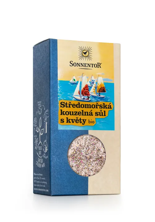Sonnentor - Středomořská kouzelná sůl s květy bio 120g