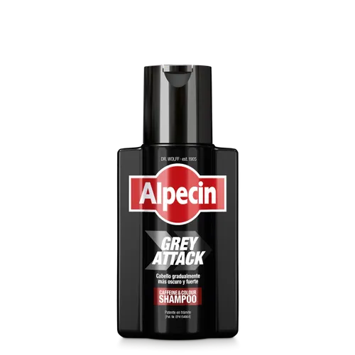 Alpecin Champú Anticaída Grey Attack Cafeína 200 ml