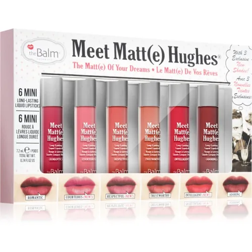 theBalm Meet Matt(e) Hughes Vol. 12 kit per labbra matte