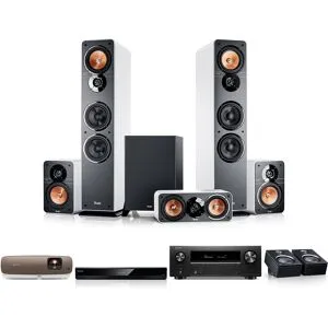 Teufel ULTIMA 40 Surround All-In Edition  Weiß / Schwarz